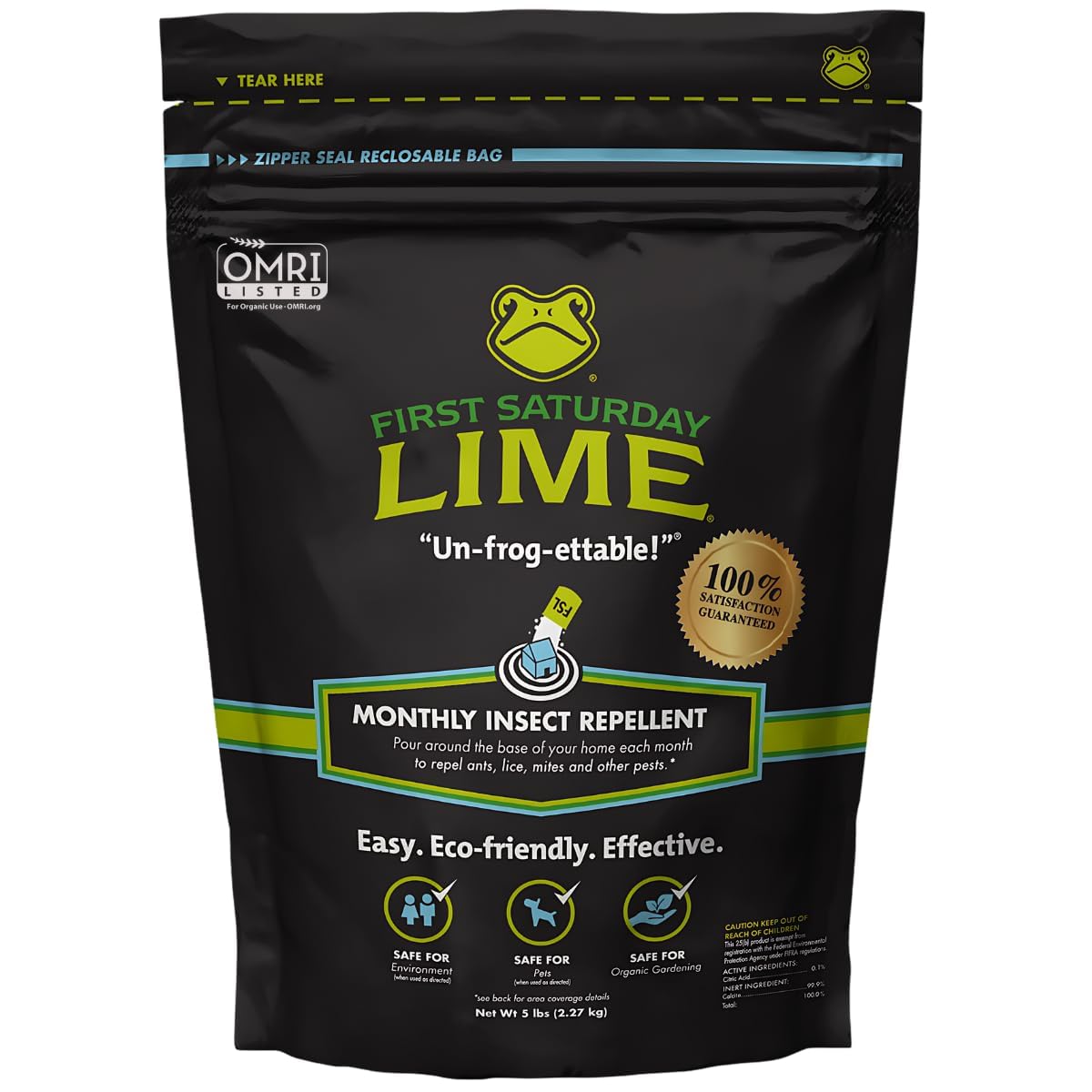 Insect Deterrent-20LB Bag| Monthly Insect Shield| Multi-Purpose Insect Control for Outdoors| Prevents Ants & Other Insects