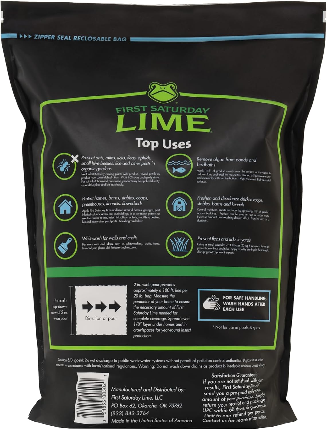 Insect Deterrent-20LB Bag| Monthly Insect Shield| Multi-Purpose Insect Control for Outdoors| Prevents Ants & Other Insects