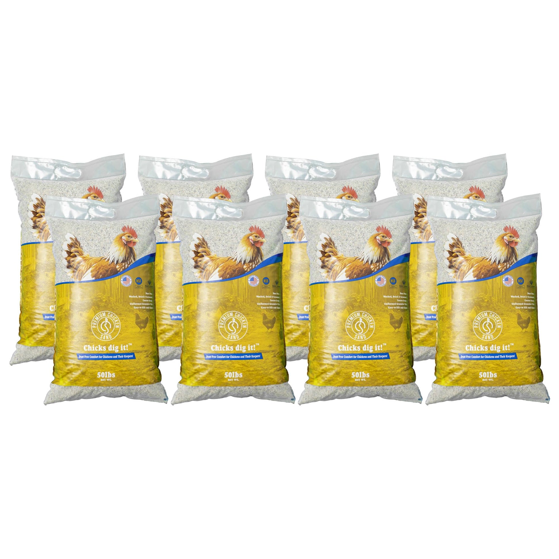 50 lb Bag Odor Eliminating Bedding for Chicken Coops, Nesting Boxes & Runs