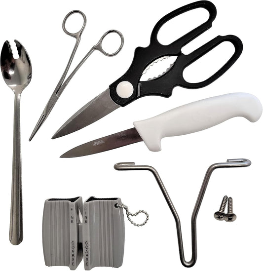 Rite Farm Products MASTER QUAIL PROCESSING & BUTCHER KNIFE KIT DOVE GROUSE KNIVES DISPATCHER SET
