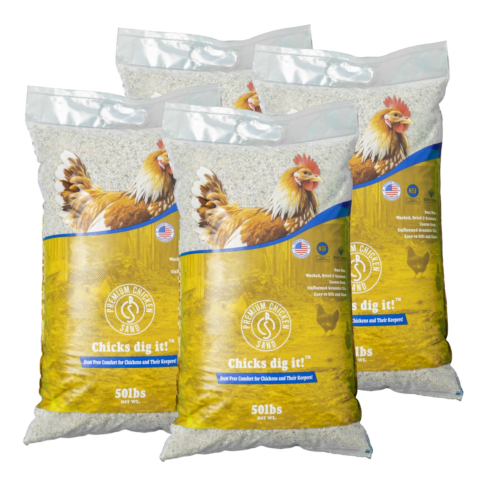 50 lb Bag Odor Eliminating Bedding for Chicken Coops, Nesting Boxes & Runs